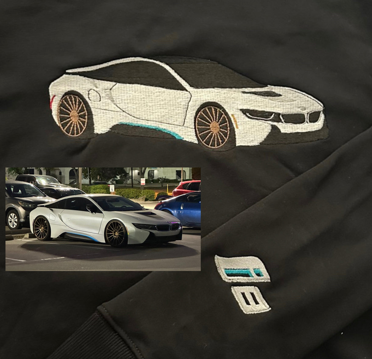 Custom Car Sweatshirt (Full Color)